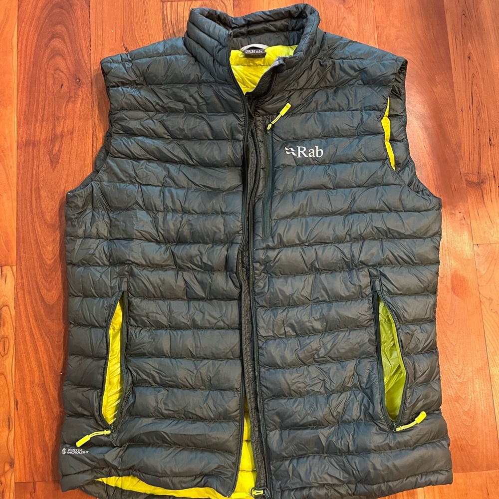 Rab green vest